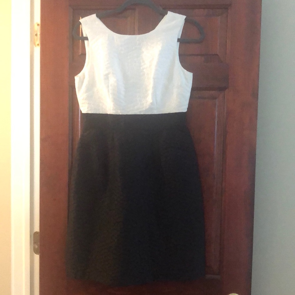 Black and white dress